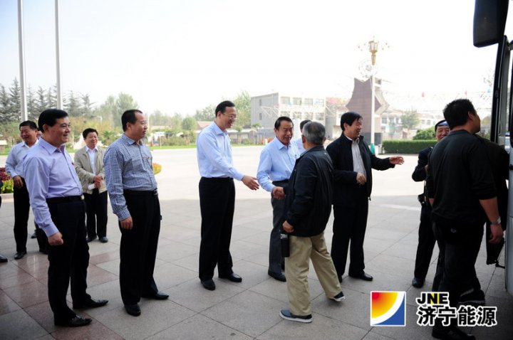 市政协领导到鹿洼煤矿、金威煤电公司视察指导工作