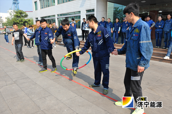 运河煤矿：举办庆“五一”趣味运动会