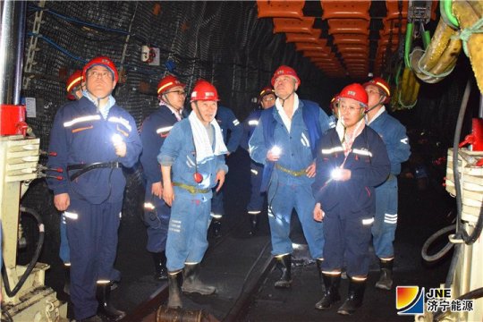 北京煤科总院研究员再次到金桥煤矿调研智慧矿山建设