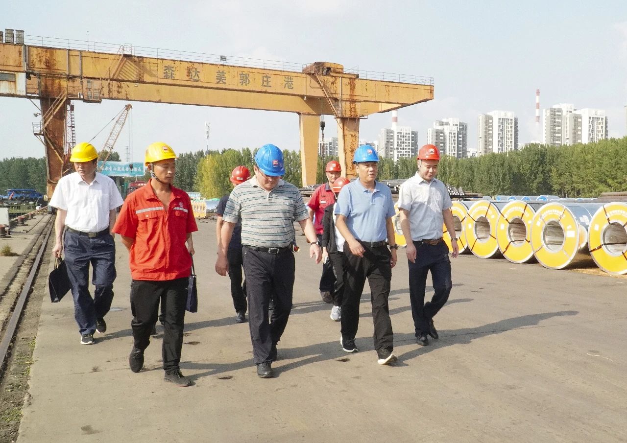 张广宇到郭庄港、龙拱港、京杭北港等港口调研1.jpg