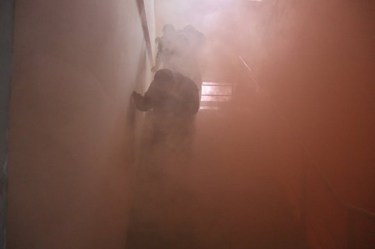 龙拱港开展“冬季四防”应急演练