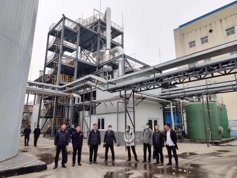 集团公司高盐水处理BOT项目功能验收会议召开