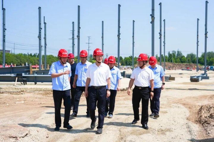 王崇景到部分重点建设项目调研督导工作